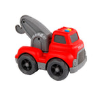 Cilgro mini club takelwagen met licht en geluid 16 cm groot rood