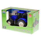 Kids Globe Globe Tractor met Kiepbak Blauw