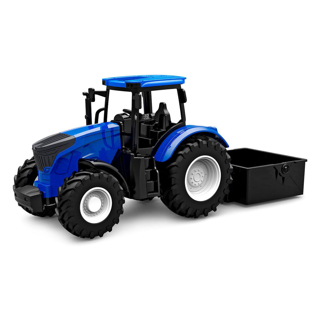 Kids Globe Globe Tractor met Kiepbak Blauw