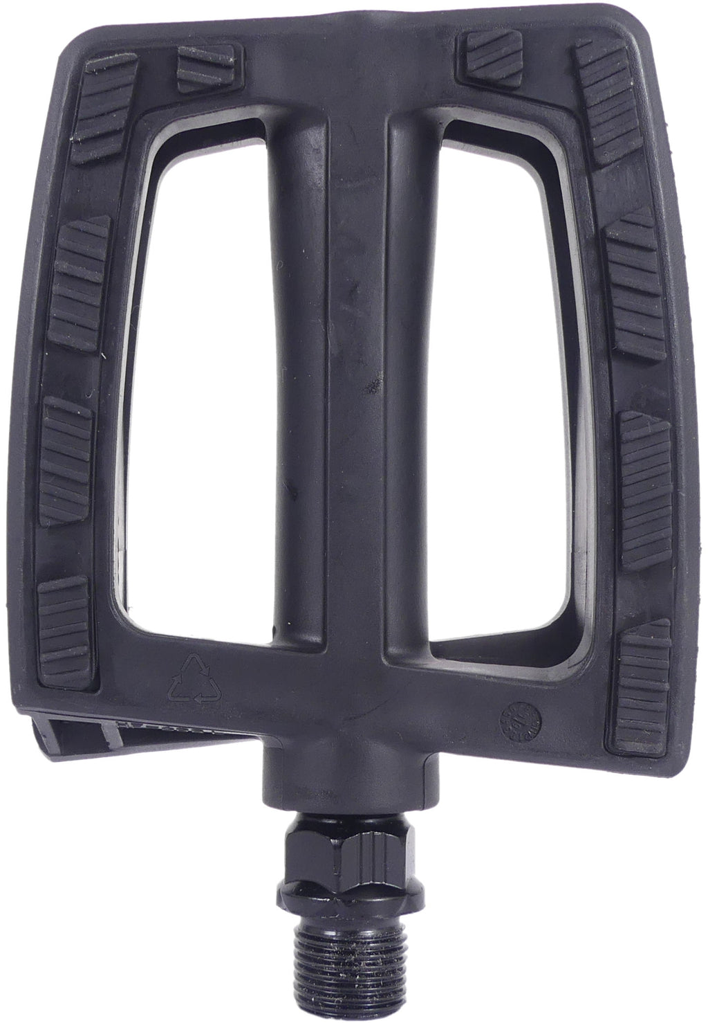 Edge pedaalset comfort city - zwart