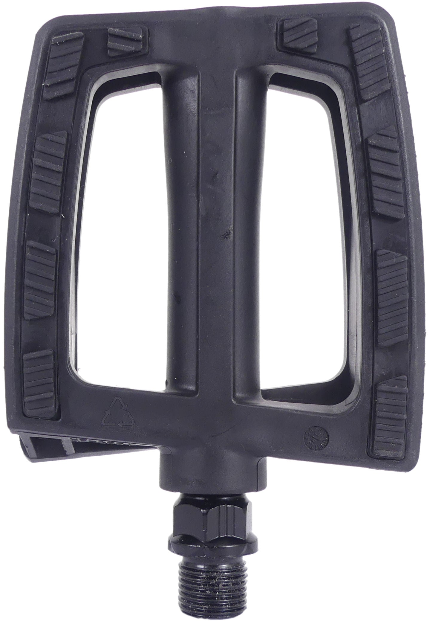 Edge pedaalset comfort city - zwart