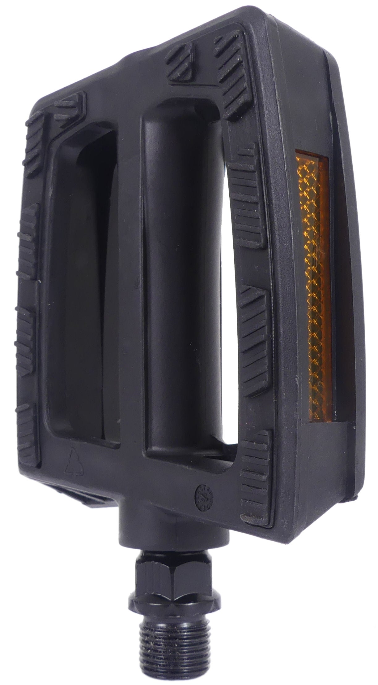 Edge pedaalset comfort city - zwart