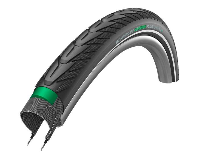 Schwalbe Buitenband energizer plus 47-622 (28x1.75) zwart reflex