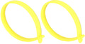 Broekklemmen Edge kunststof - neon geel