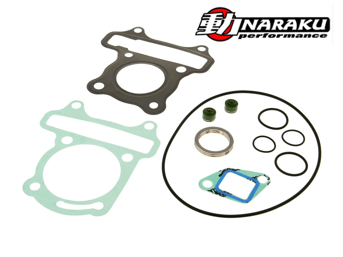 Kopset Naraku incl. Rubbers | GY6 4T 10" / 12"