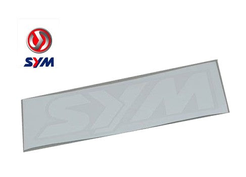 STICKER OEM | SYM WOORD WIT 100X30MM