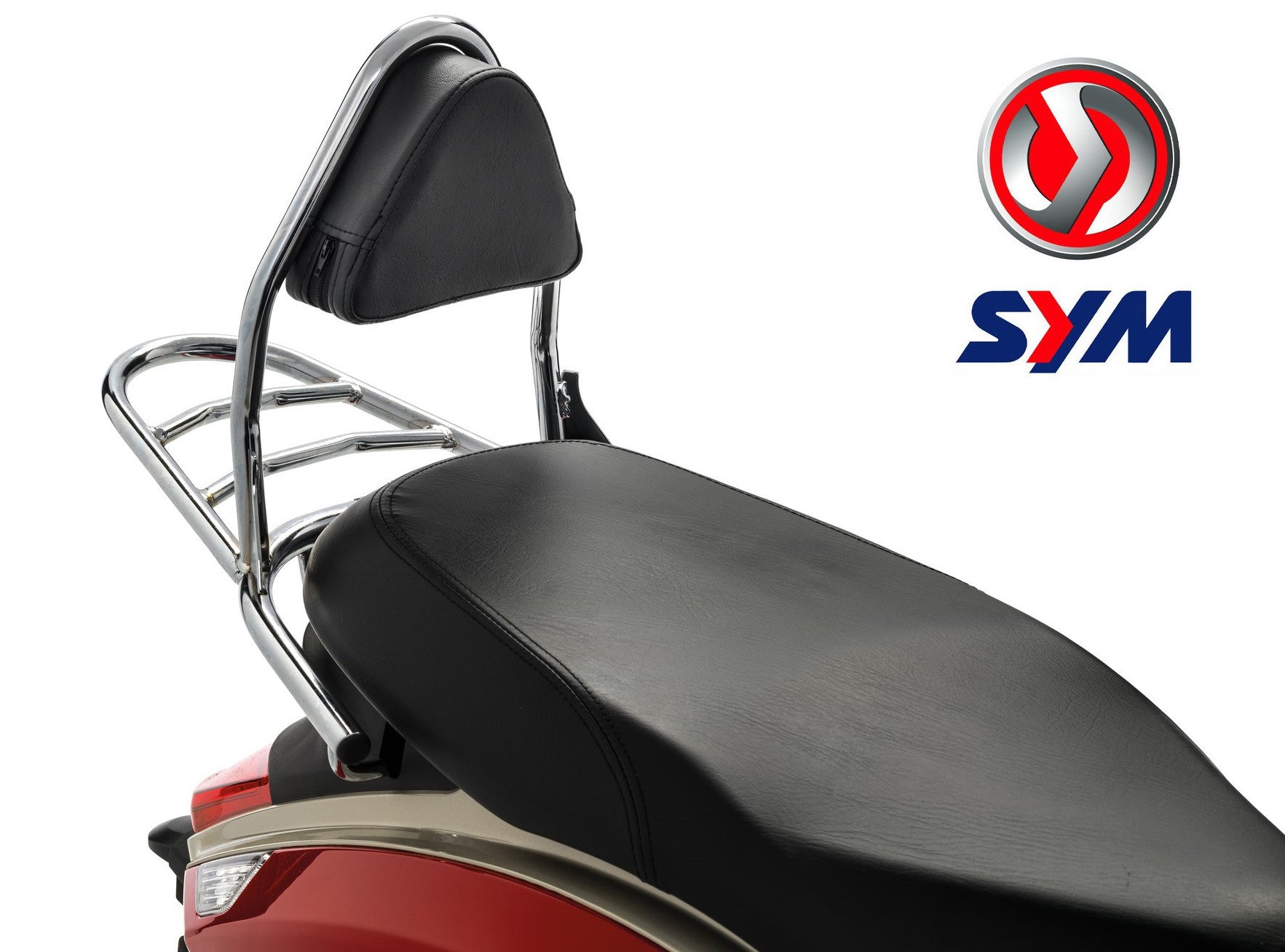 Achterdrager Rugsteun OEM Chroom | Sym Mio ('18-)