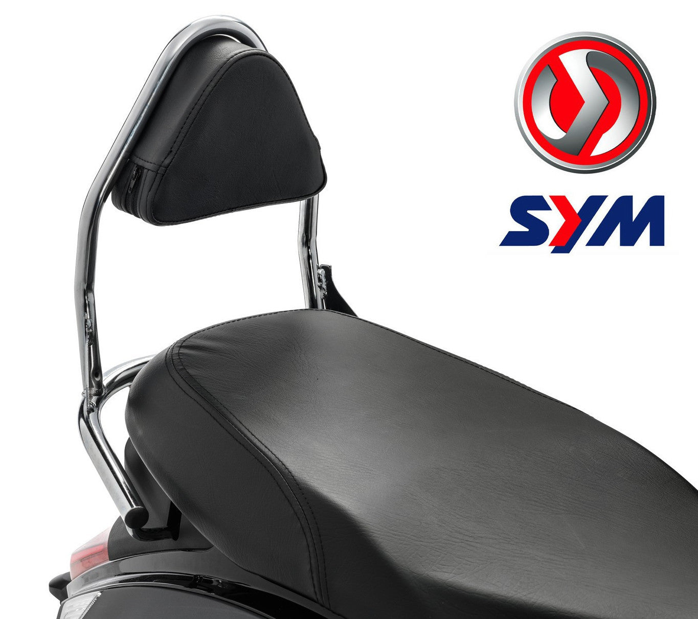 Rugsteun OEM Chroom | Sym Mio ('18-)
