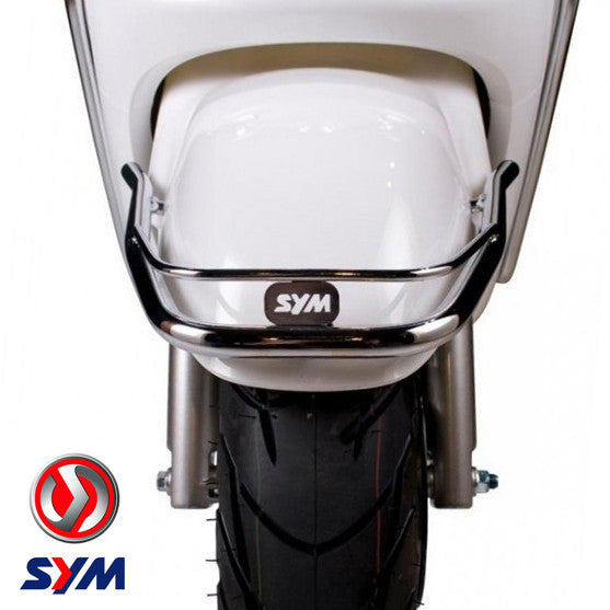 Voorspatbordbeugel Logo OEM Chroom | Sym Fiddle 3