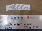 STICKER OEM | SYM ALLO - CELLO ALLO CHROOM