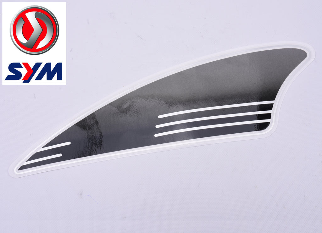 STICKER MOTORSCHERM RECHTS ZWART OEM | SYM CELLO - ALLO