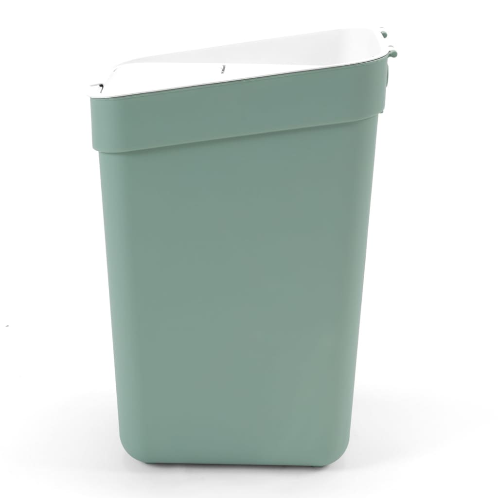 Curver ready to collect prullenbak 30l groen lichtgrijs