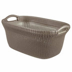 Curver knit wasmand 40ltr bruin