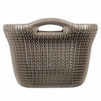 Curver knit wasmand 40ltr bruin