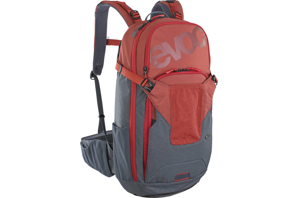 Evoc - neo chili red carbon grey s/m 16l
