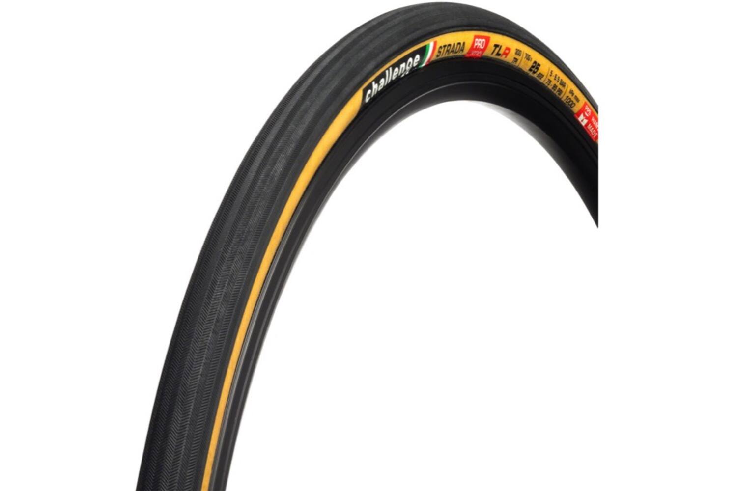 Challenge Strada pro ot tlr 700x25c zwart bruin