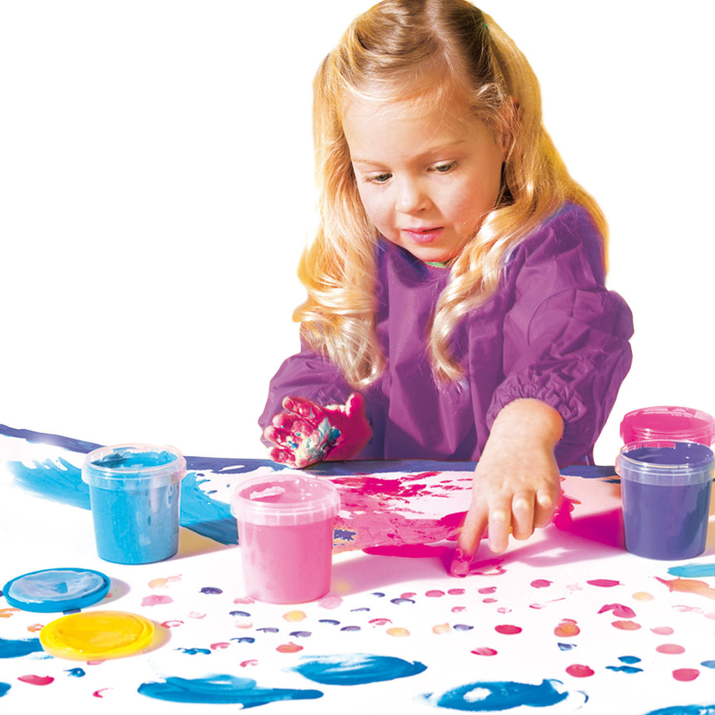 SES Vingerverf Trendy, 4 Kleuren