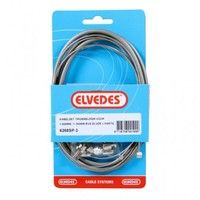Elvedes v-remkabel trommel universeel zilver