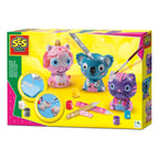 SES Gieten en Schilderen Glitter Dieren