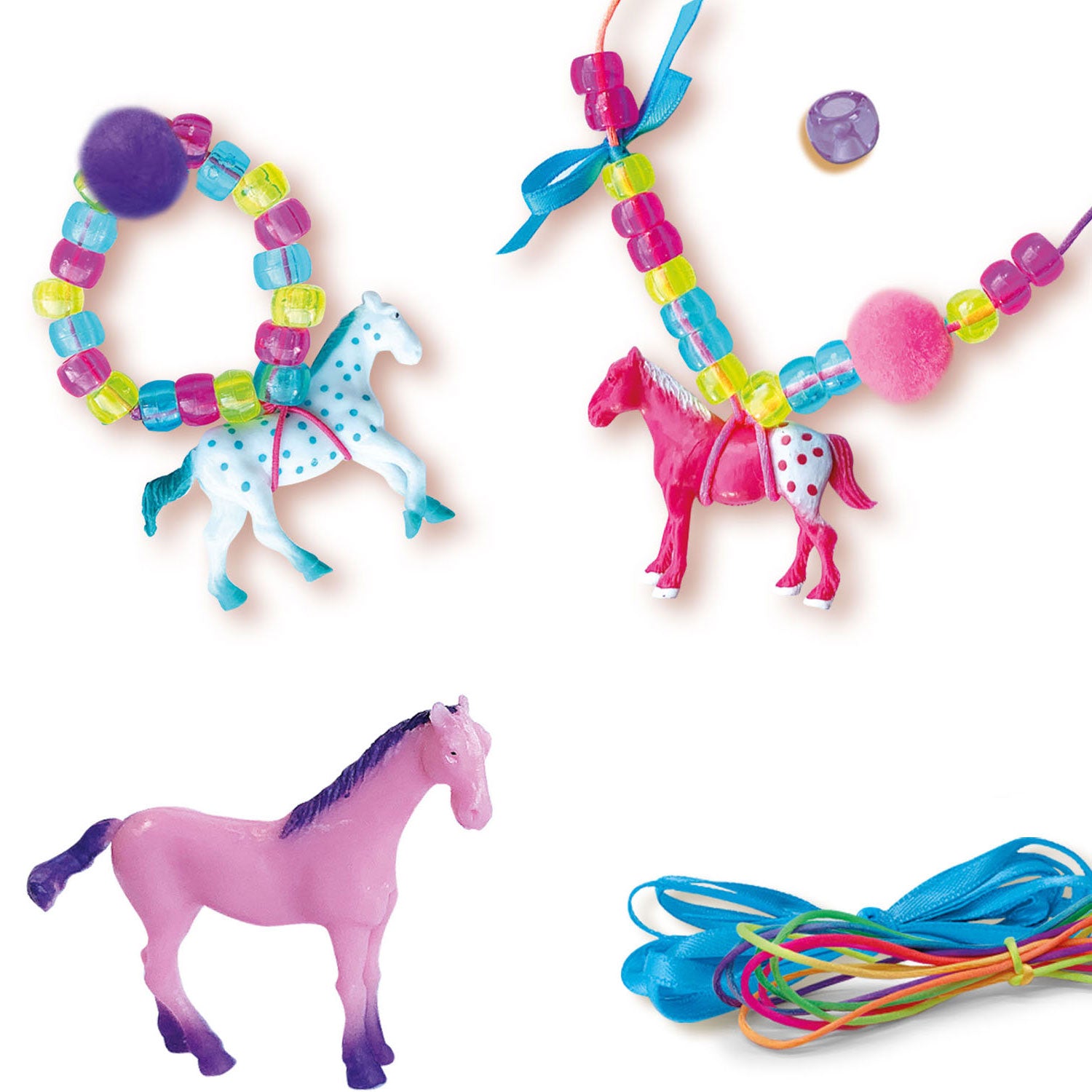 SES Paarden Pompon Sieraden