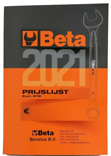 Beta catalogus 2021 werkplaatsgereedschappen