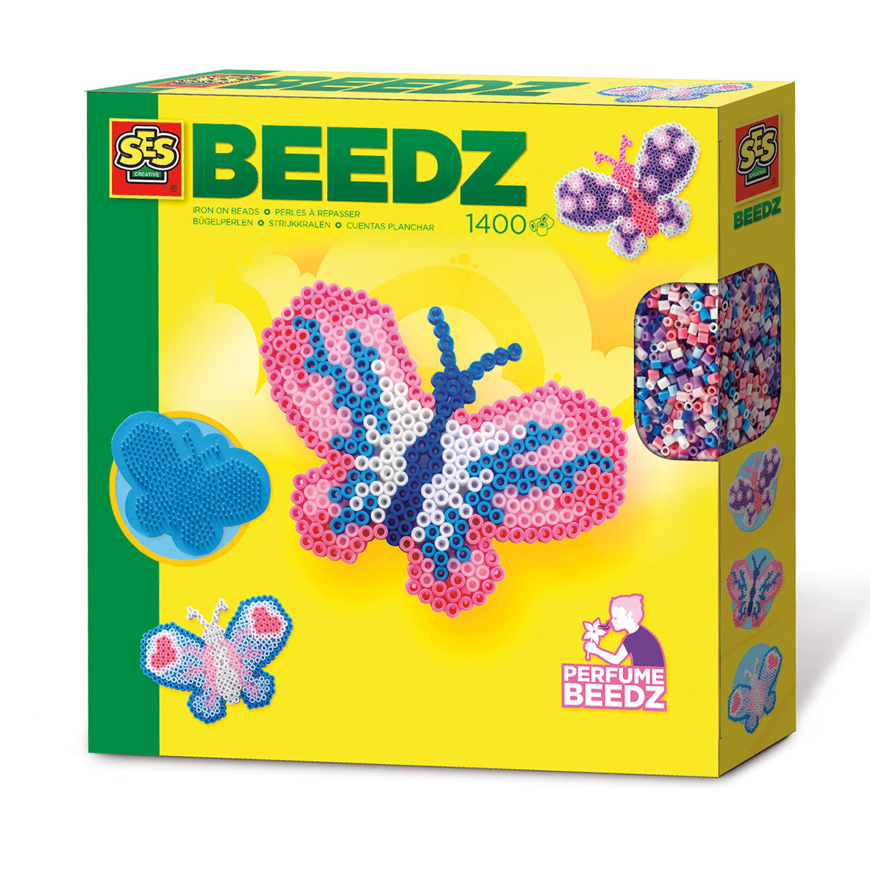 Ses beedz - strijkkralen vlinders
