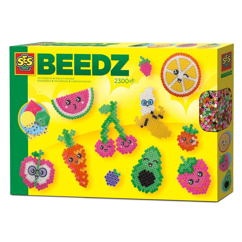 SES Beedz Strijkkralen Kawaii Fruit, 2300dlg.