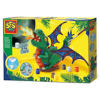 SES Gieten en Schilderen Glow in the Dark Draak