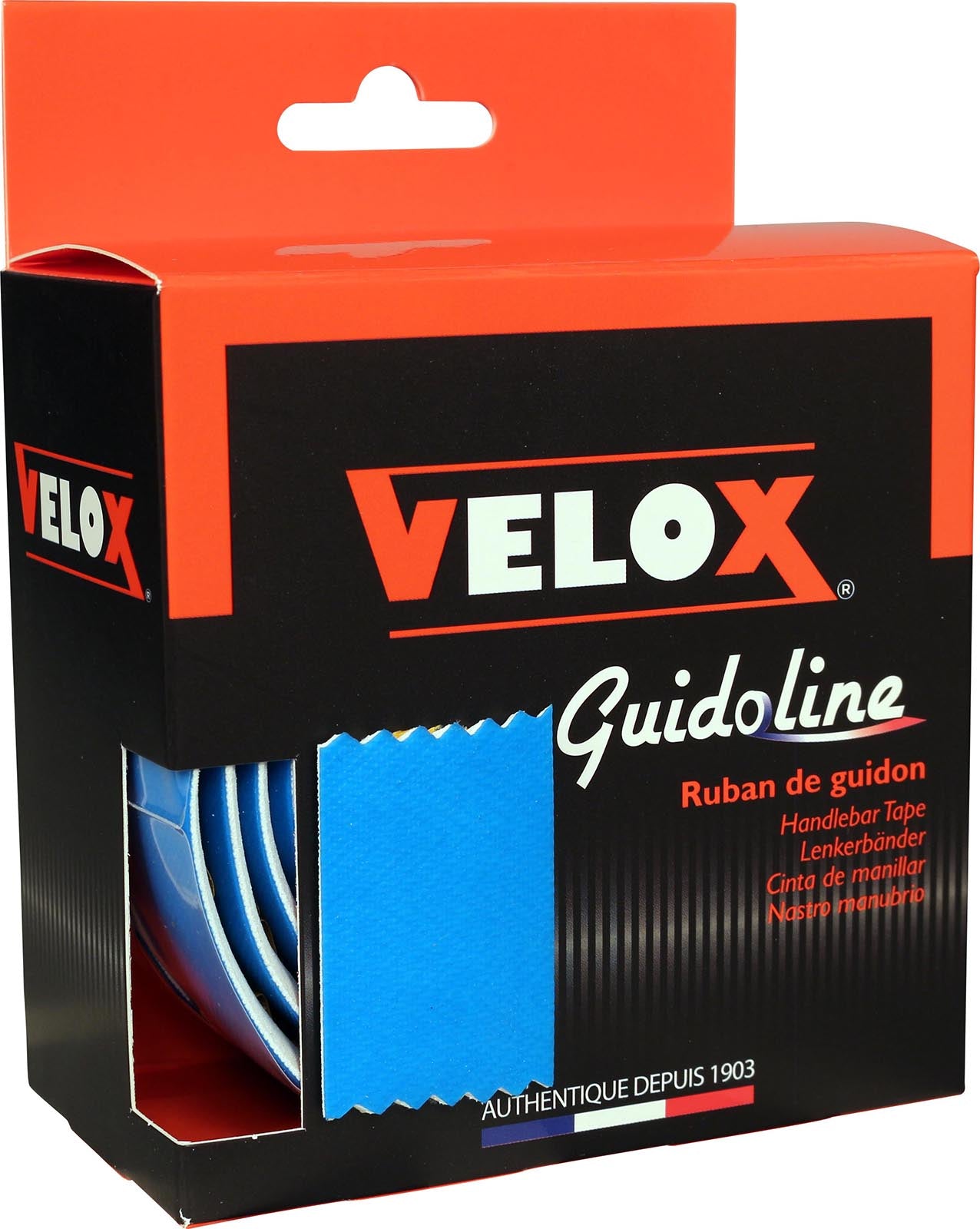 VELOX VELOX STUURLINT HIGH GRIP 3.5 LICHT BLAUW
