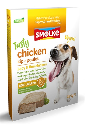 Smolke Vers gestoomd kip