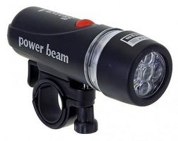 Ventura koplamp 5-led zwart