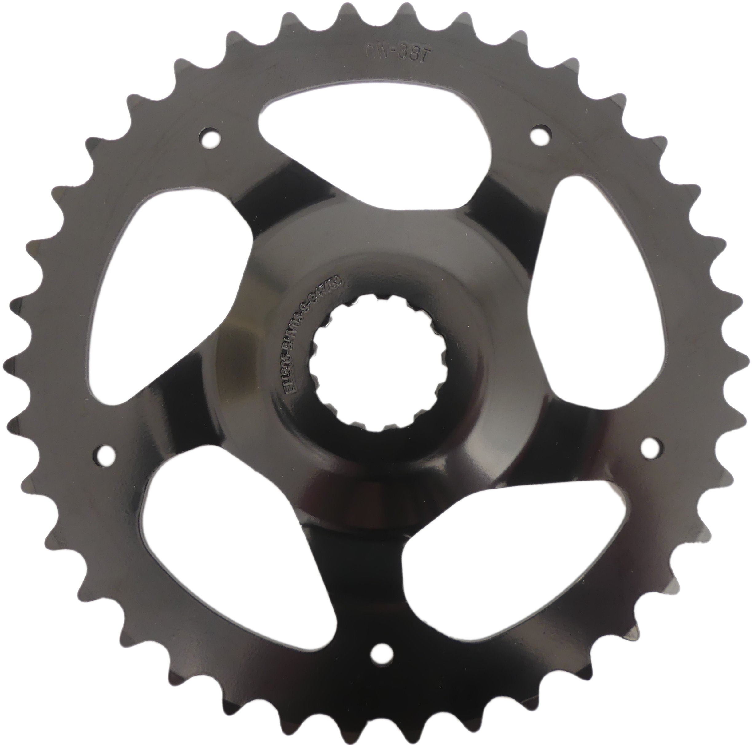 Tandwiel Bosch-3 E-Bike - 8/9-speed - 38 Tands - Zwart