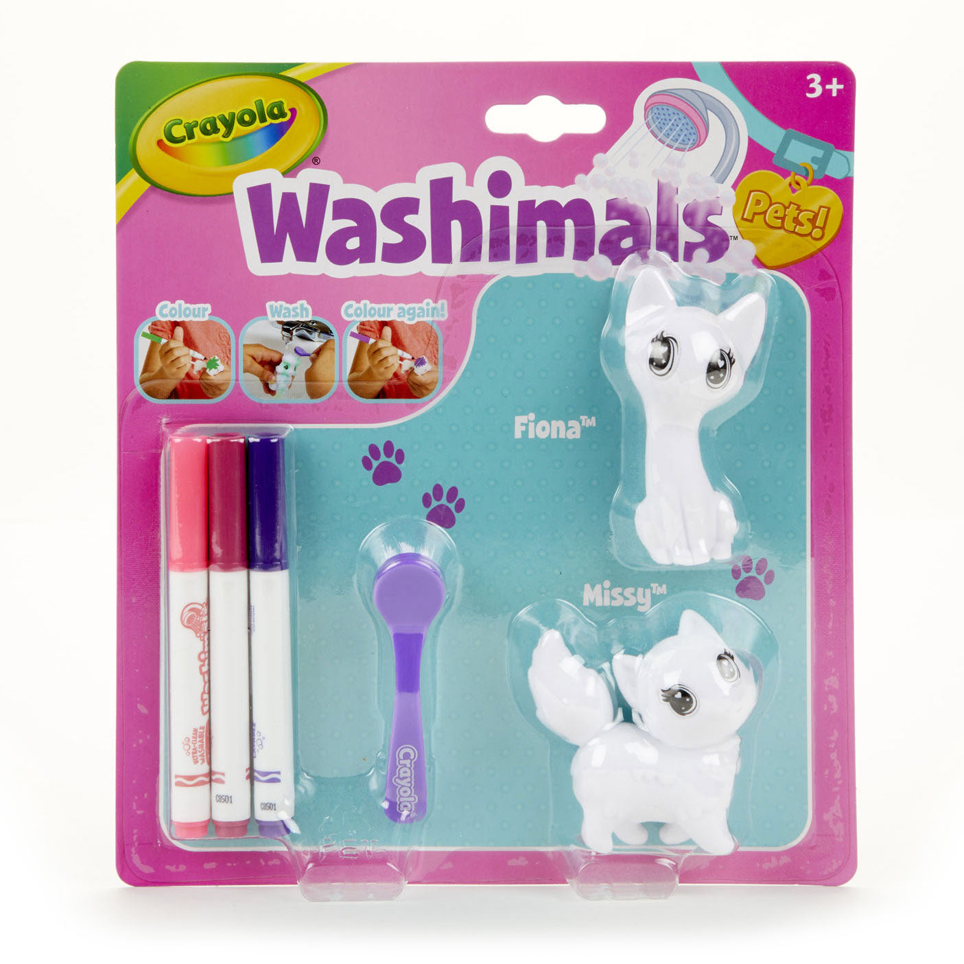 Crayola Washimals Navulling Katten