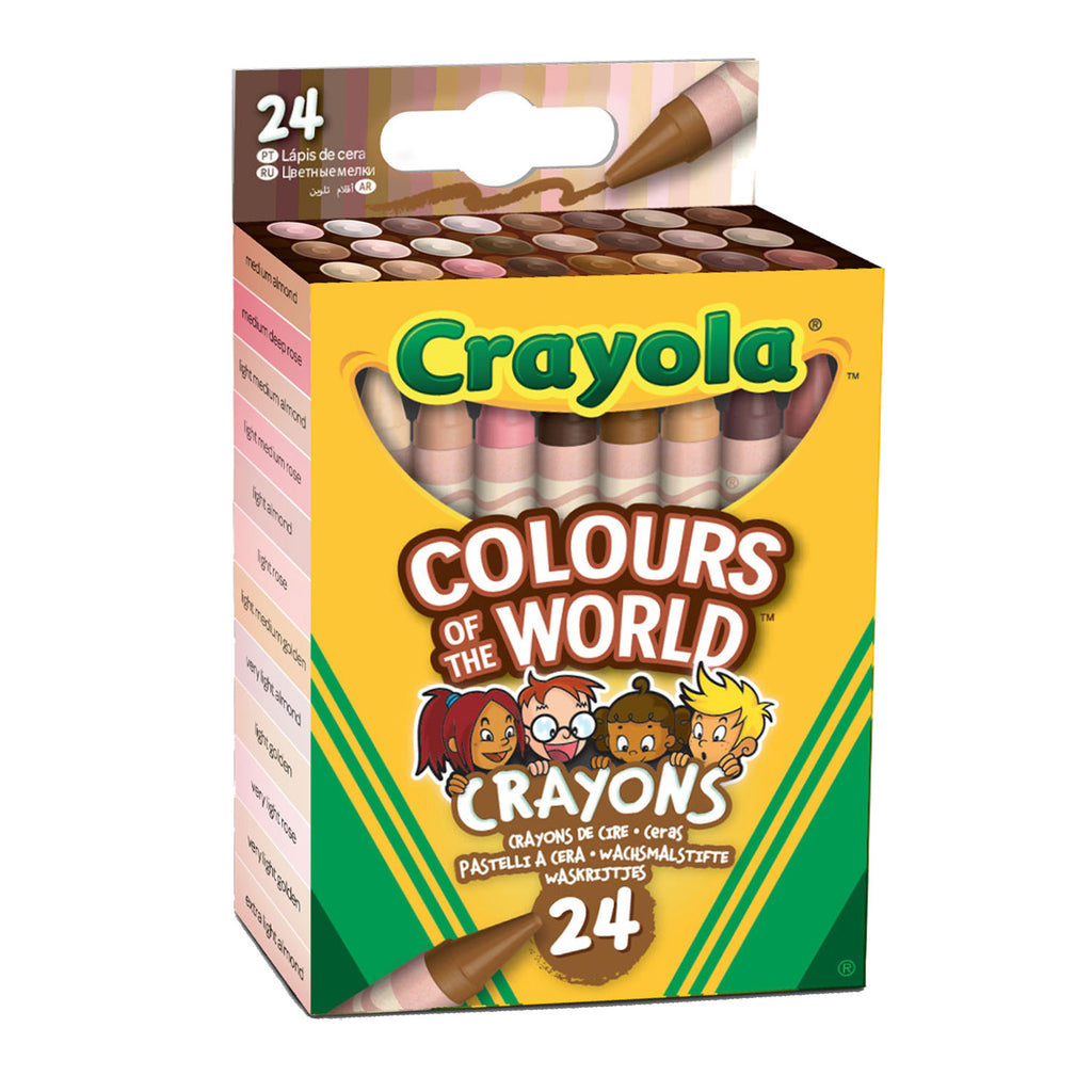 Crayola - Colors of the World Waskrijtjes 24 stuks