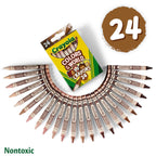 Crayola - Colors of the World Waskrijtjes 24 stuks