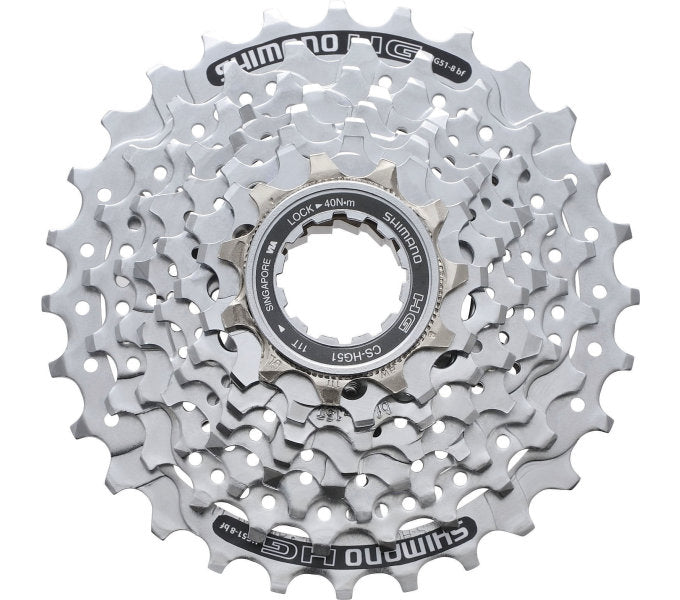 shimano cassette cs-hg 51 shim.cassette hg51 8f 11-30z werk.a 10st