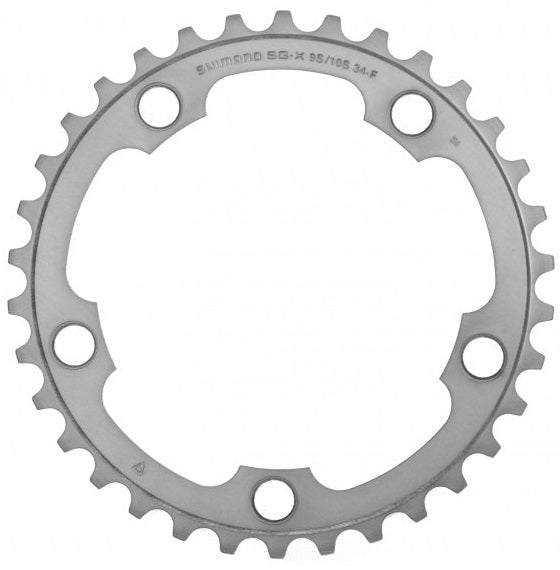 Kettingblad 34T Shimano 105 FC-5750 - zilver