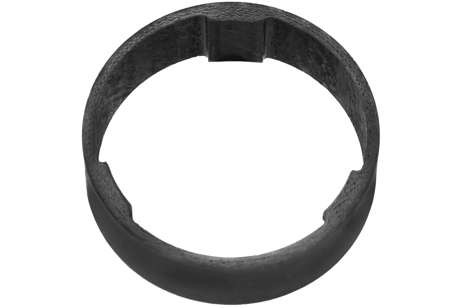 Trivio - spacer 10mm 1-1 8 carbon ud matte - 5 stuks
