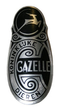 Balhoofdplaatje met Gazelle logo