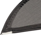 Jasbeschermerset 28" Gazelle lakdoek - zwart