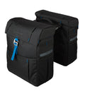 Dubbele fietstas met MIK adapter - black/spark