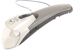 Koplamp Gazelle Fendervision met met daglichtsensor voor naafdynamo - zwart/zilver
