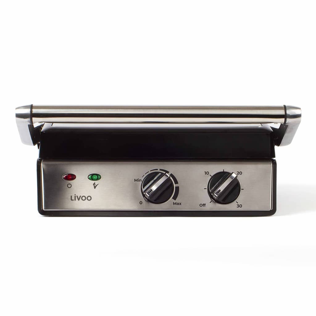 Livoo Livoo Contactgrill 2000 W grijs