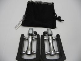 Pedalen Clip-on Sport afneembaar alu zilver