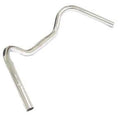 Ergotec stuurbocht 22.2/25.4ø 28 inch stadsfiets 550mm staal zilver