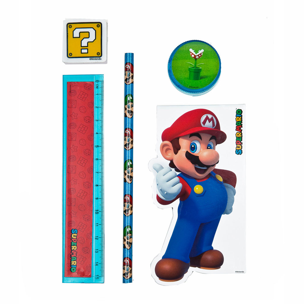 Super mario schrijfset