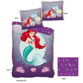 Disney Dekbedovertrek Ariel, 140x200cm