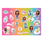 Tekenblok Gabby's Poppenhuis met Stickers en Sjabloon, 40 Vellen