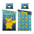 Pokémon Pokemon Pikachu Dekbedovertrek, 140x200cm