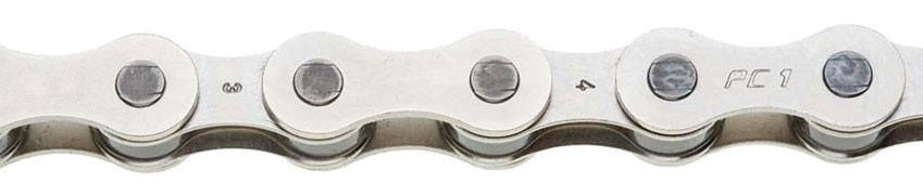 Sram pc1 ketting 1/2x1/8 zilver 116 schakels anti roest